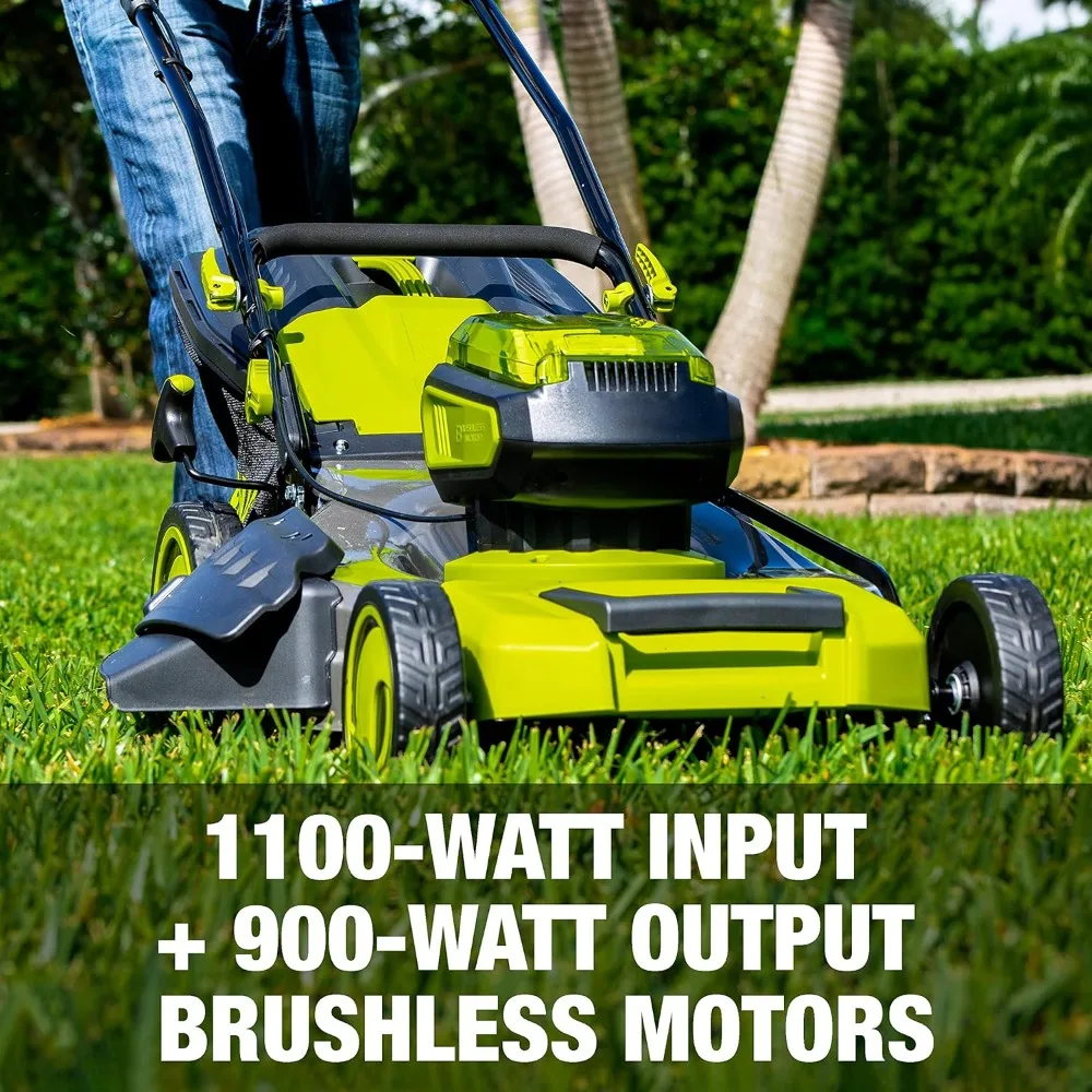 24V-X2-21LM 48-Volt 21-Inch 1100-Watt Max Brushless Cordless Lawn Mower