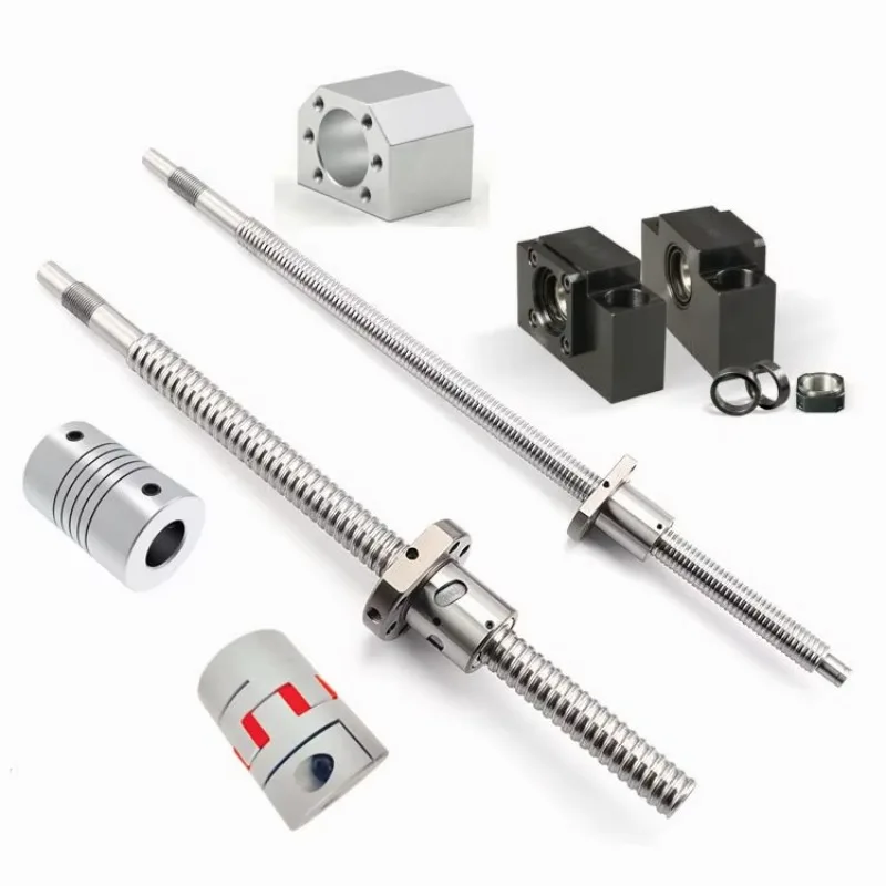 High Quality Ball Screw Customized Size ZCF Linear Guide Ball Screw 1605 for Cnc Machine