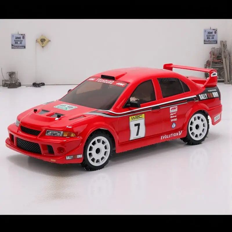 

HNR H9804 RC Rally Car 4WD High Speed 1/10 Scale Brushless Motor Metal Frame Racing Model Toy