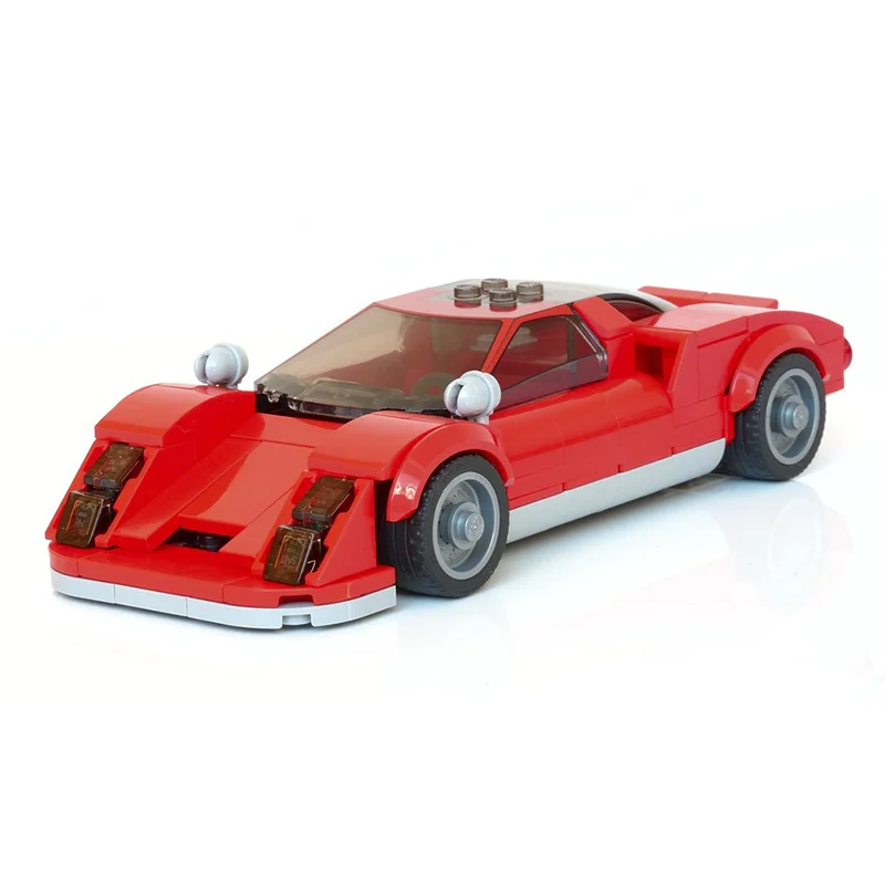 

MOC Building Blocks Car Model City Speed Champion 212 Parts Creative DIY Toy for Kids Adults