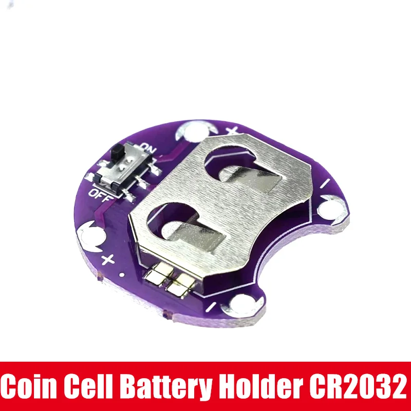 

1/5/10pcs LilyPad Coin Cell Battery Holder CR2032 Module Switch