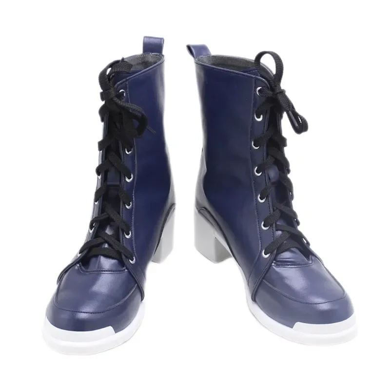 Синий архив Хакари Ацуко, обувь для косплея, ботинки, игра, аниме, Хэллоуин, Рождественская вечеринка, наряд, реквизит, индивидуальный заказ для женщин и мужчин