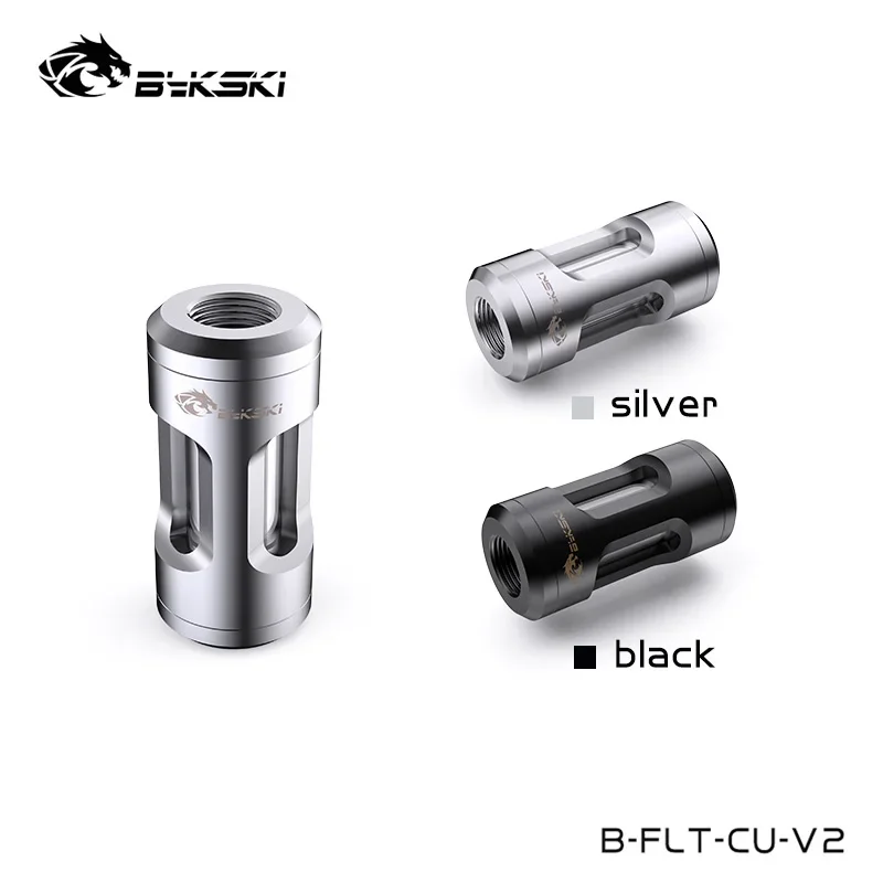 

Bykski Water Filter Fitting Full Copper Type,Water Cooling Filtered Connector G1/4 M-M Thread,2 Colors,B-FLT-CU-V2