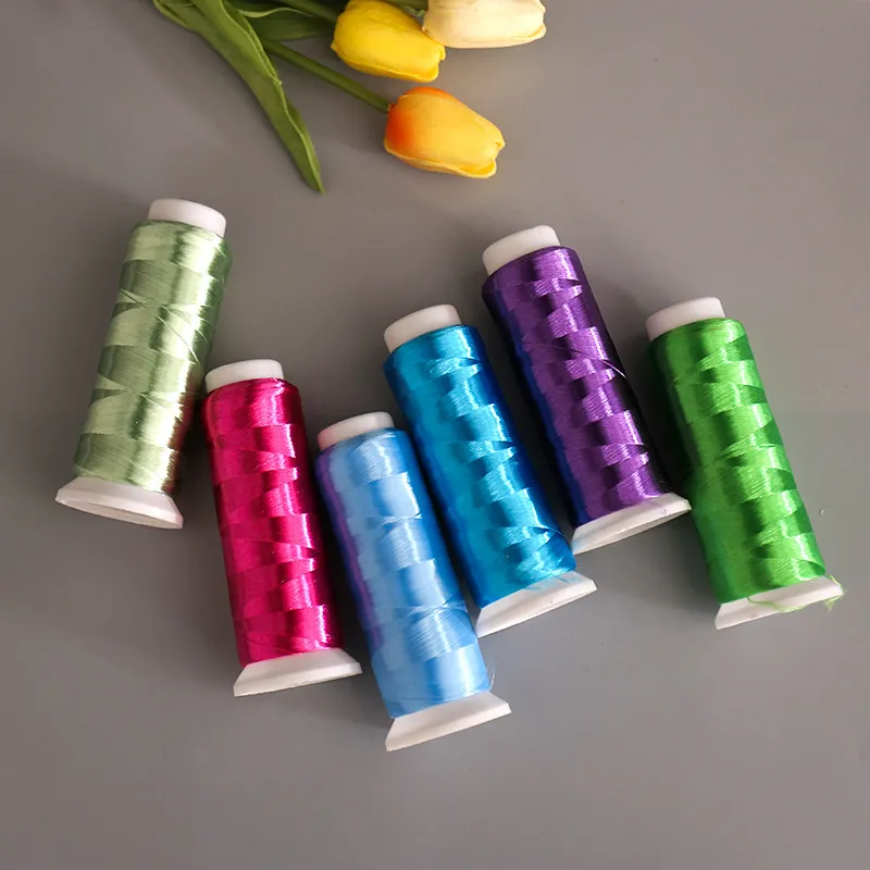1600 Meters Single-Strand Twisted Silk Thread DIY Hand-Made Hairpins and Hair Accessories Material Package Accessories