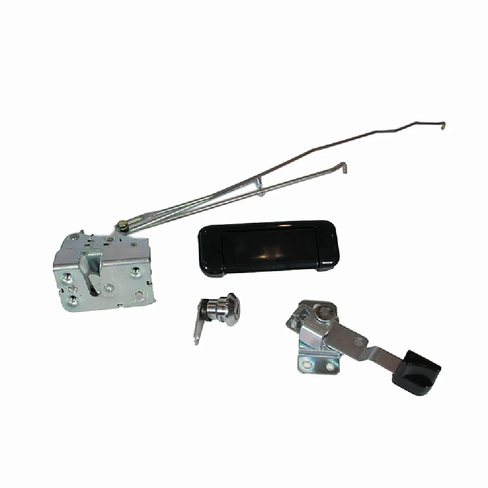 High quality excavator parts factory price PC200-7 cab door lock assembly