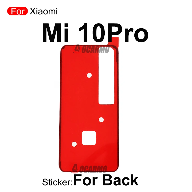 Dla Xiaomi Mi 8 9 10 11 Lite 12 Pro Ultra Mi9T 11TPro 9Pro CC9 Pro Tylna pokrywa Klej Tylna naklejka na baterię Wymiana kleju