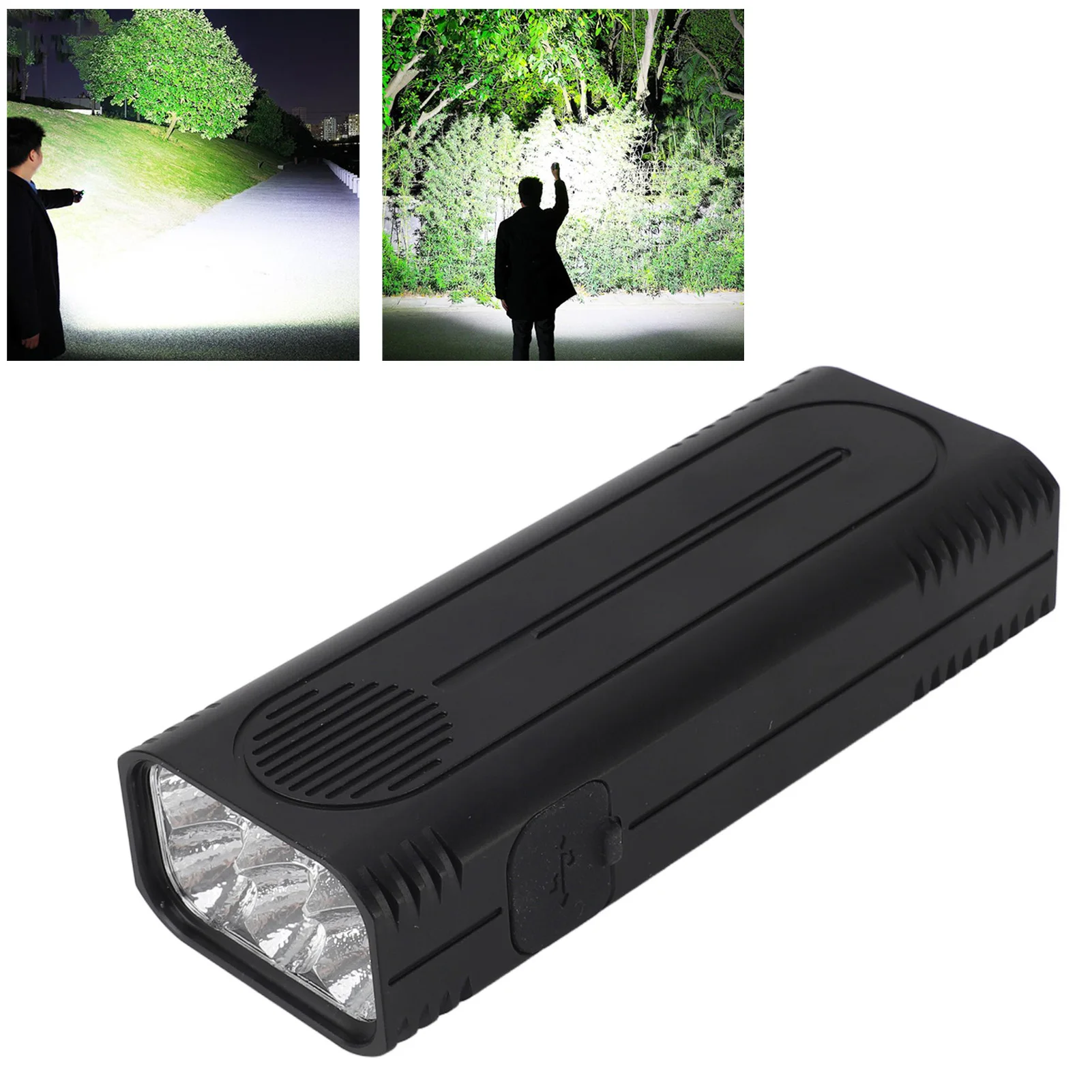 

Rechargeable Flat Flashlights 4200mAh Super Bright Multifunctional Clip Flat Flashlights for Outdoor Activities