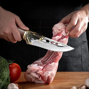 Forged Butcher Kitchen Knife Forged Kitchen Knife Knife Cutle Cutting Cutting Vegetables Beef Cutting Knob Main Main Sales Kitchen Knife - №1