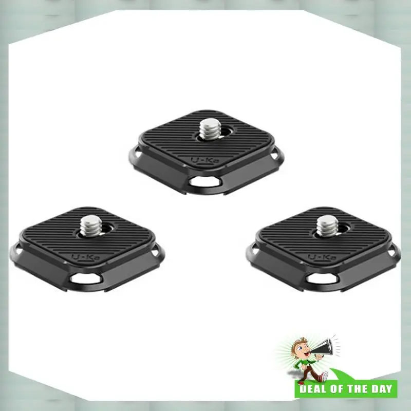 24-Hour Delivery 3X Ulanzi UKA Quick-Release Plate Compatible With Uka & F38 Plates For Camera Tripod Quick Release System UKA02