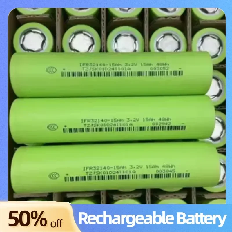 3.2V 15000mAh 32140 Lithium-ion Battery for Solar Street Light Lighting Fixture Electric Vehicle Rechargeable Batteries