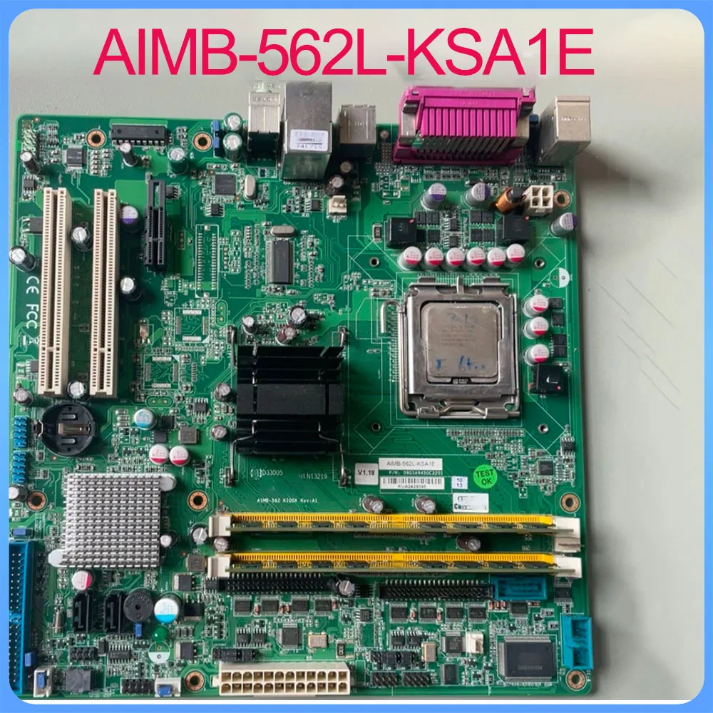 For Advantech Industrial Computer Mainboard AIMB-562L-KSA1E AIMB-562KIOSK REV: A1