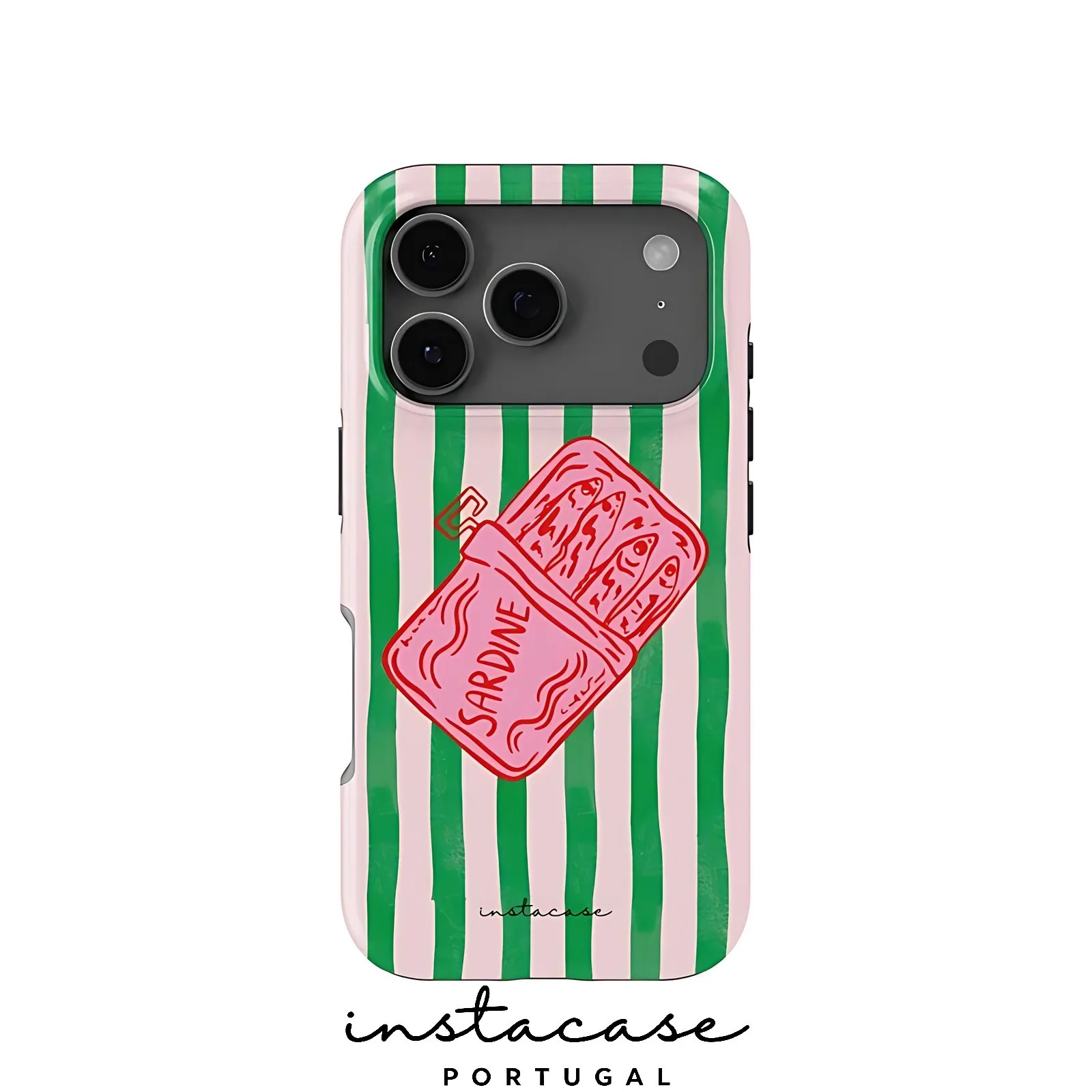 Green Stripe Card InstaCase Phone Case for Samsung Galaxy S23 S24 S25 S26 FE Plus Ultra Edge 5G Luxury Double-layer Back Cover