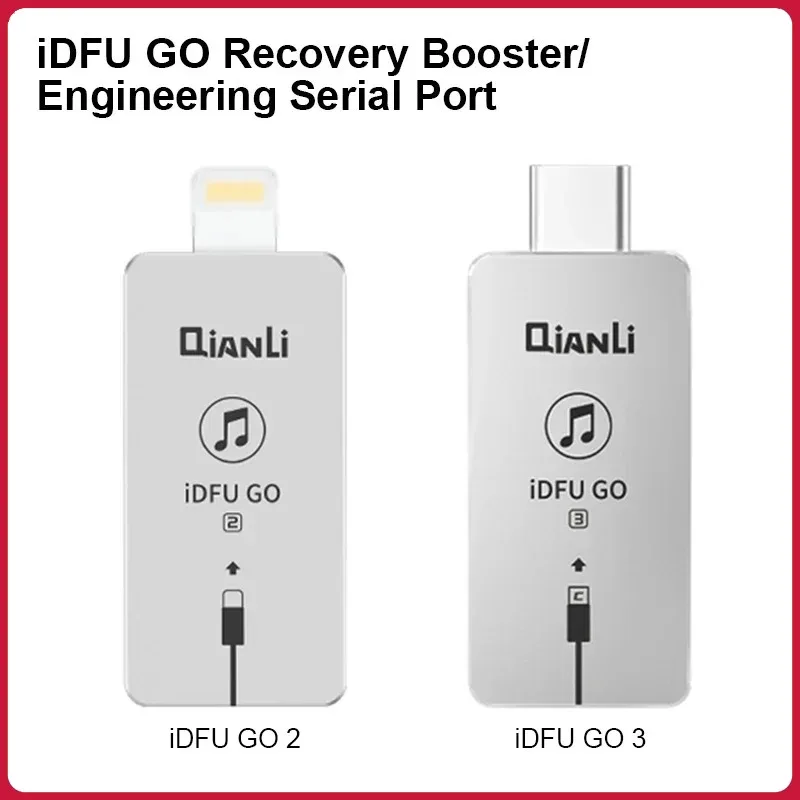 Qianli IDFU GO 2/3 Fast-recovery Booster Cable 2.8 Seconds Quick Startup DFU Device for IP 15 Series Purple Screen Repair Tool