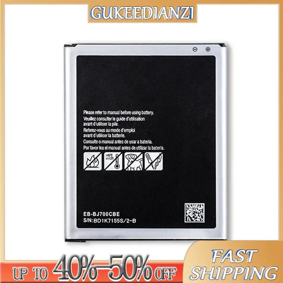 Phone Battery For Samsung Galaxy J7 Neo 2015 J7009 J7000 J7008 J700F SM-J700f EB-BJ700BBC EB-BJ700CBE 3000mAh