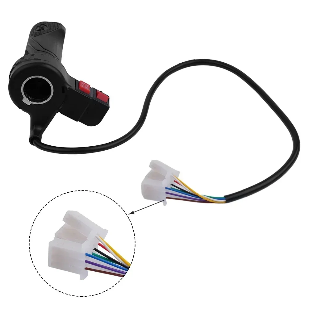 1pc Electric Bike Throttle Motorcycle-style Bicycle Twists Throttle High/Medium/Low Speed Forward/Reverse Bike Part