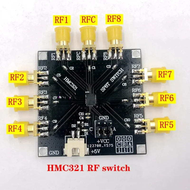 

HMC321 RF Module, 1 On 8 RF Switches, Frequency 8GHZ, Antenna Gating Switch/Microwave