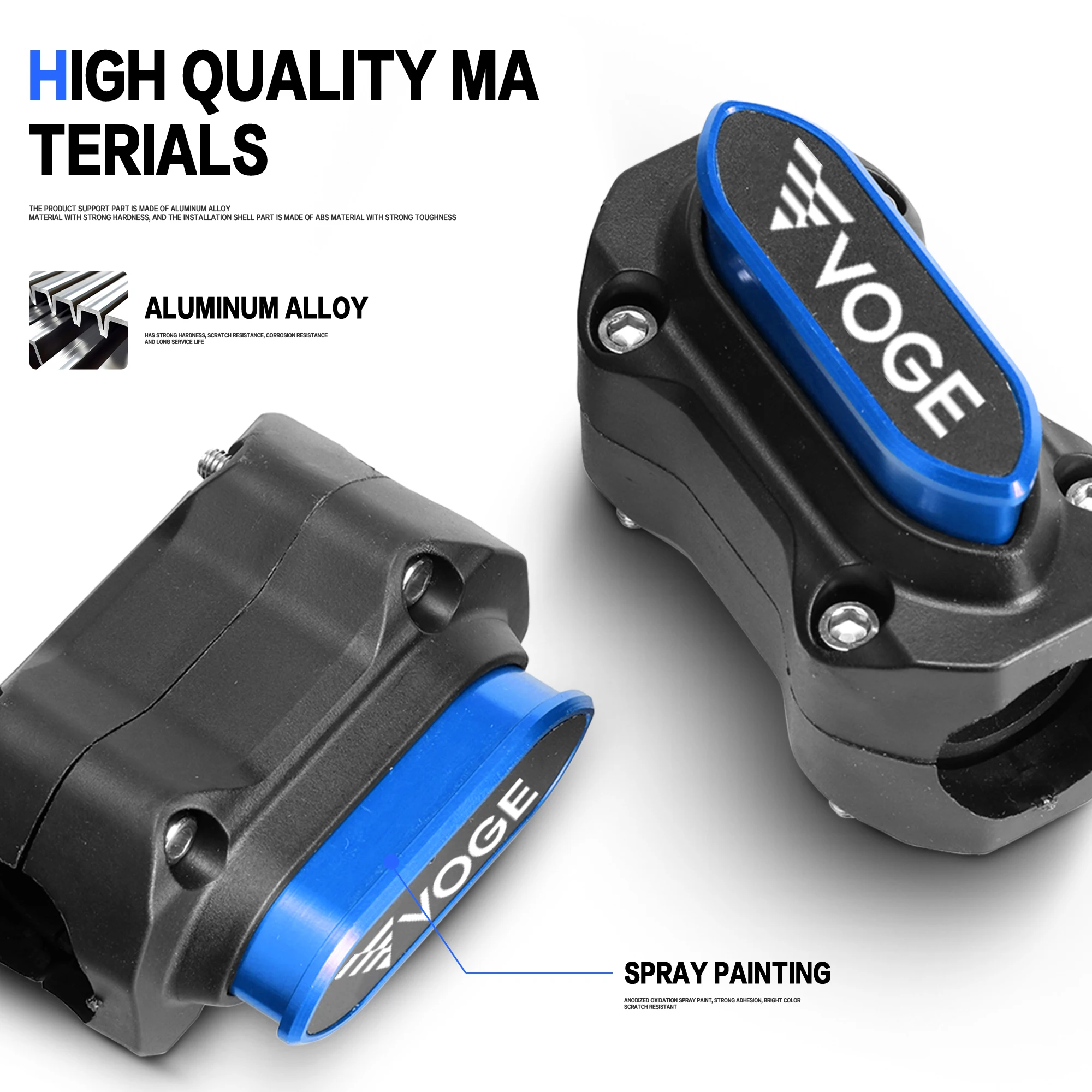 Protector de motor de motocicleta, bloque de barra de choque de parachoques para Voge 500DS 500R 300AC 300R 300RR 650DS ER10 SR4