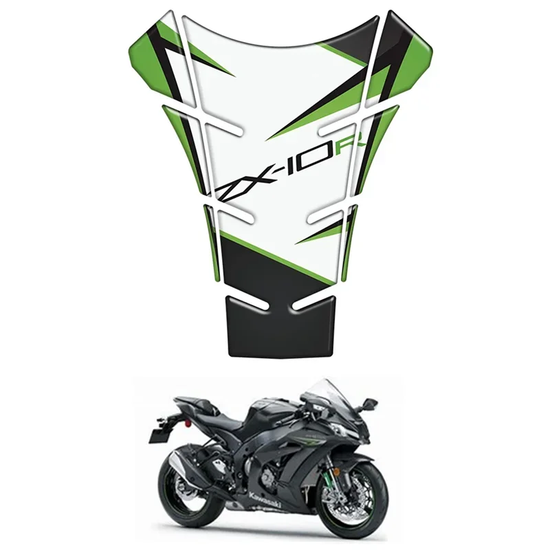 

Для KAWASAKI ZX10R мотоциклетный протектор топливного бака 3D гелевая наклейка-1 мотоцикл