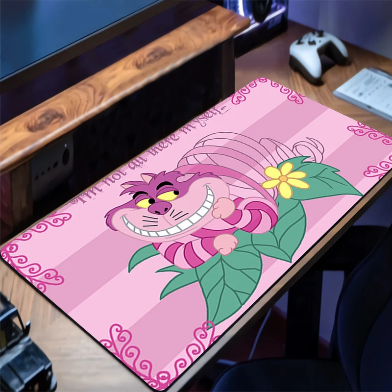 

Mouse Pad Gaming New Mousepad Disney Movie A-alice in W-wonderland MousePads Table Keyboard Pad Non-Slip Soft Computer Desk Mat