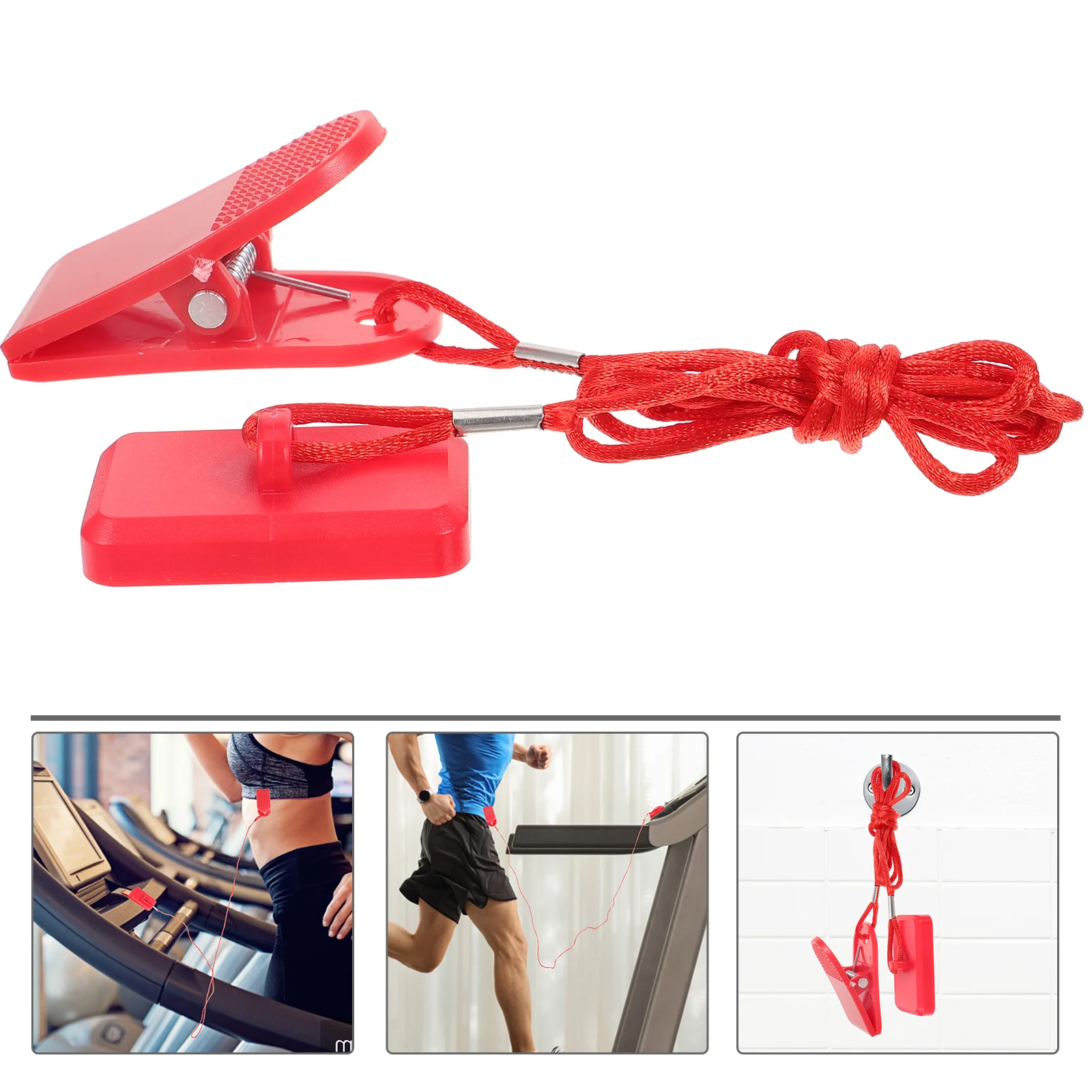 Key Safe Wall Mounted Treadmill Emergency Stop Switch Treadmills Magnetic Safety Abs
