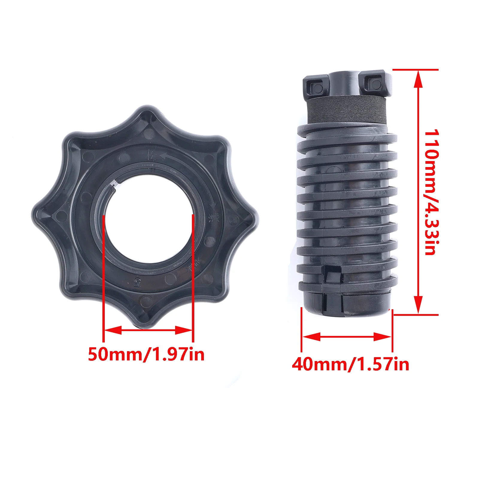 For AUDI A3 8P 8V Q7 4L RS3 Spare Wheel Tire Hold Fixing Mounting Screw Bolt Retainer Black Plastic Car Accessories 1KD803899