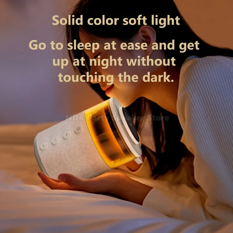 محطة شحن لاسلكية مغناطيسية 6 في 1 مع مكبر صوت BT5.4 لاسلكي، شاحن سريع لسلسلة IPhone IWatch AirPods #5