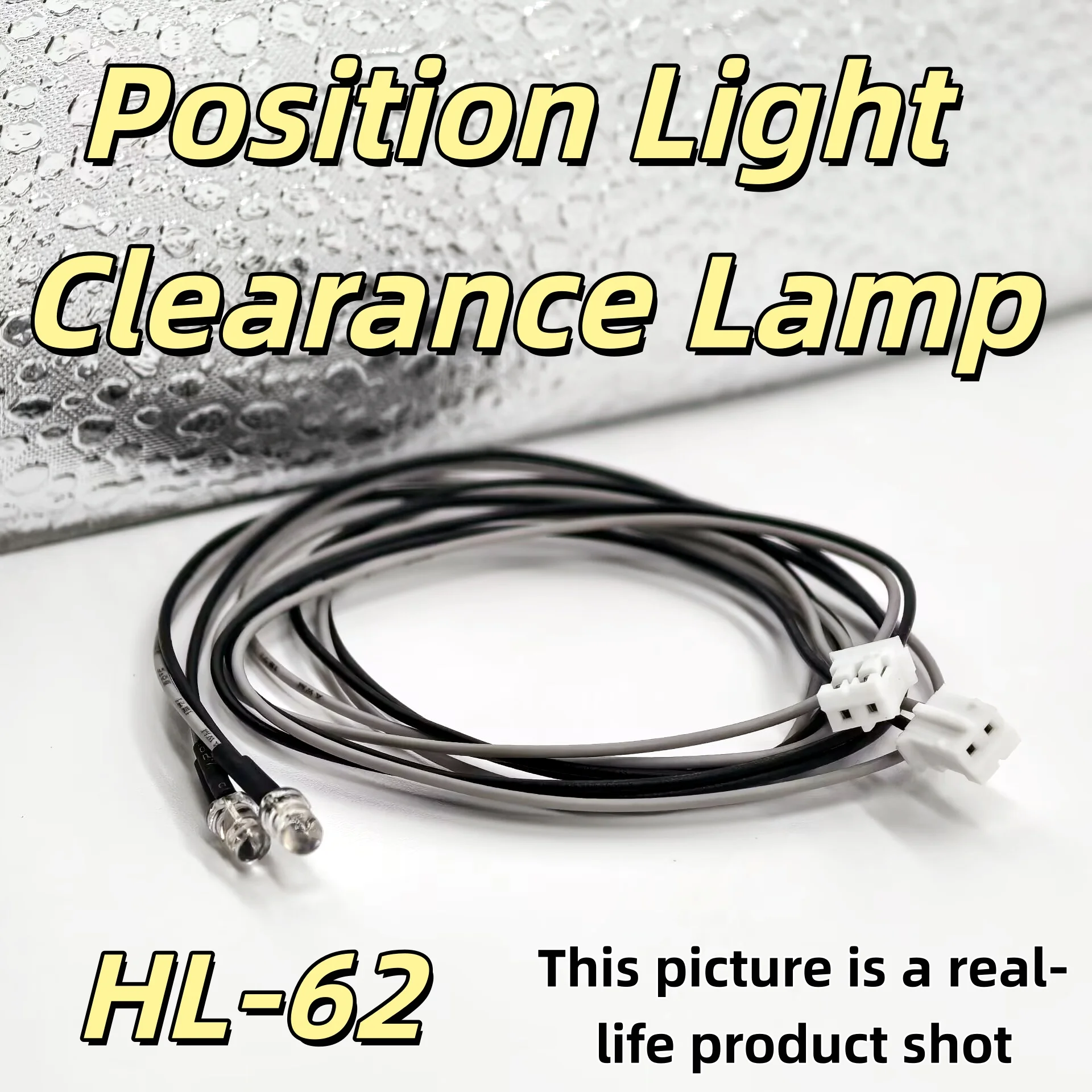 

1 set 1/14 RC Truck Position Light Clearance Lamp LED For Tamiya Tractor Truck King Hauler Globe Liner Parts Accessories DIY