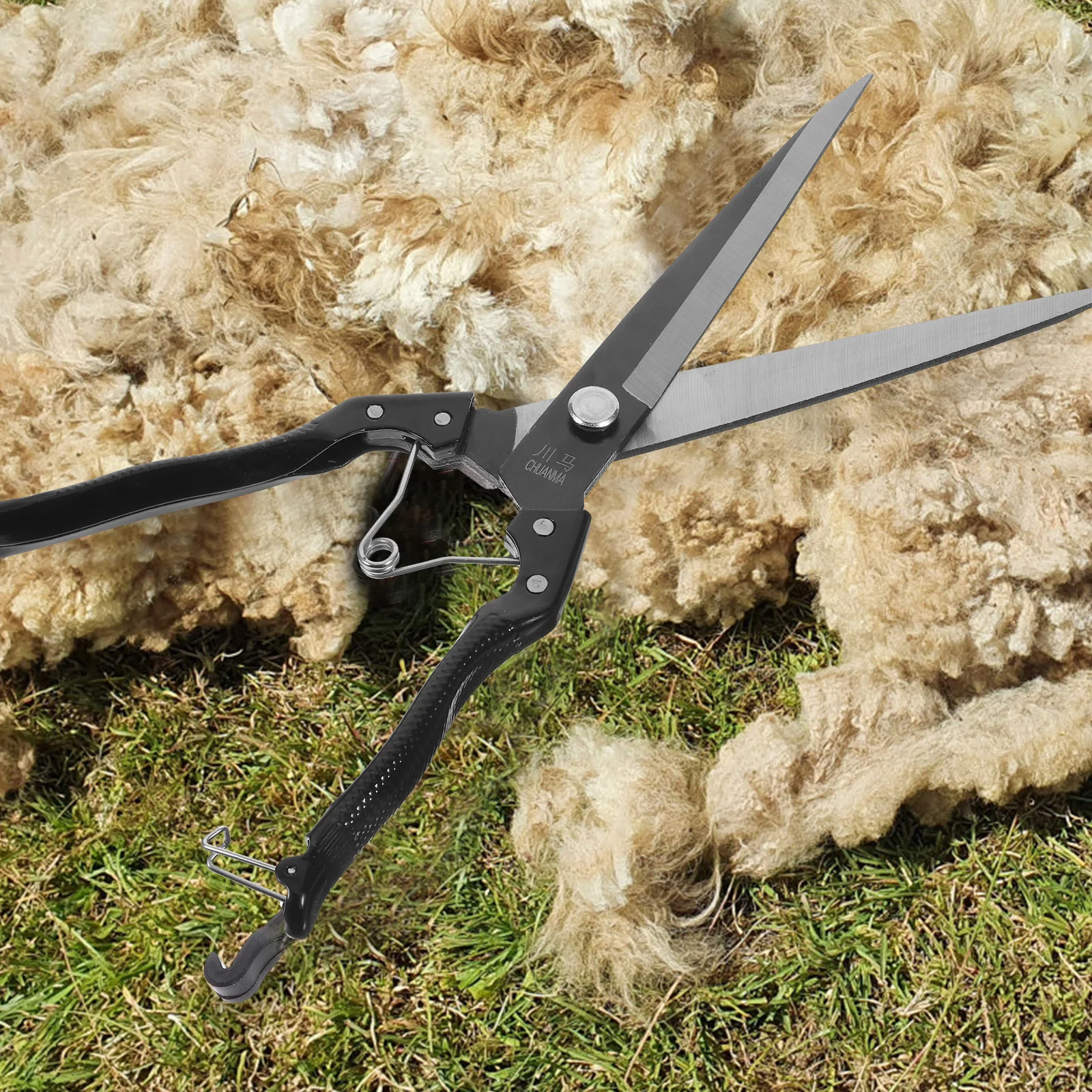 

Manual Sheep Shearing Clippers Carbon Steel Durable Sharp Farm Grooming Scissors Animal Hairdressing Tools Metal Wool Clippers