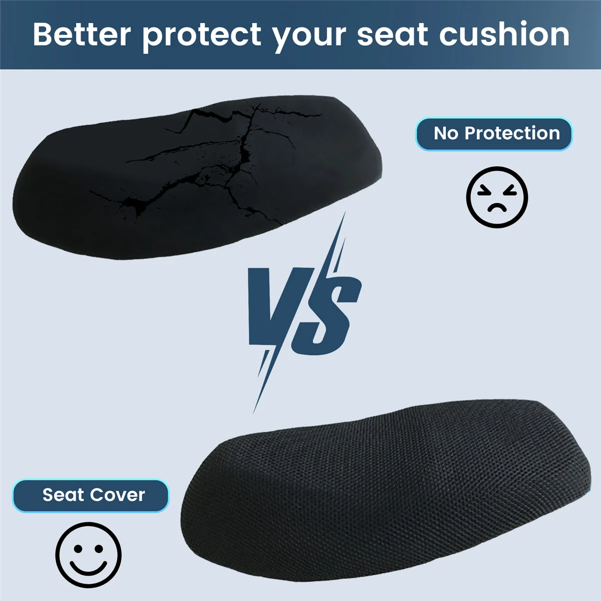 

Премиальный сетчатый чехол для подушки сиденья мотоцикла для X-TOWN