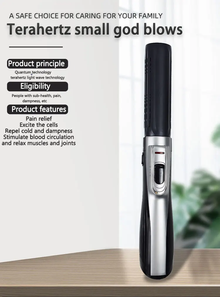 Terahertz-Lichtwellen-Therapiegerät, Ionen-Energie-Zellaktivator, Schmerzlinderung, Gesundheitspflege, Massage, Haarstyling und Physiotherapie – Detail 1