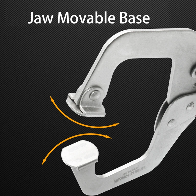 Multi-function Locking Clamp 11''  27cm Locking Vise Grip Welding Clamp C-clamp Sheet Steel Clamp Plier Woodworking Strong plier