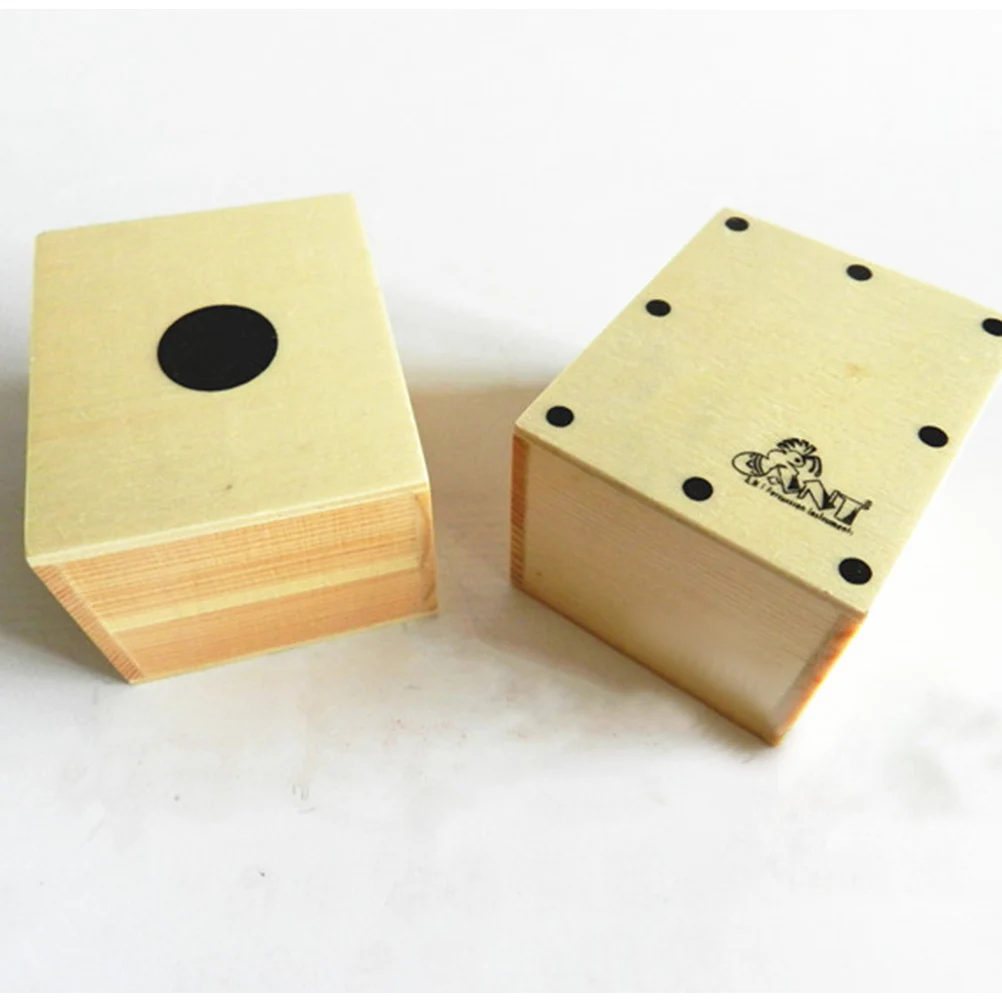 

Wooden Box Drum Sand Tube Percussion Toy Musical Instrument Plaything Kids Cognitive Toy Music Talent Development Child