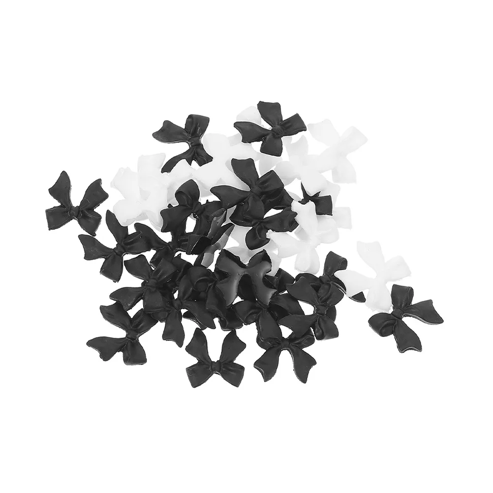 

200Pcs Bow Nail Charms Cute Nail Decor for Women Nails Manicure Supplies Christmas Wedding Nails Manicure Decorations