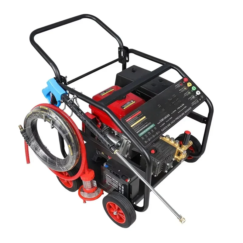 New 4000 Psi High Pressure Washer Petrol Power 15hp 11kw Water Pump Car Wash Disinfection Ceramic Long