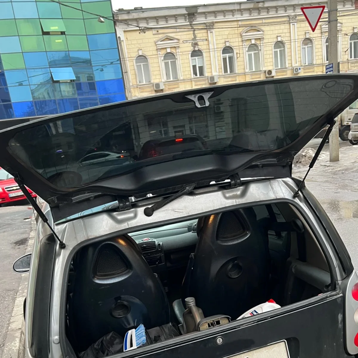 2 Stuks Auto Kofferbak Achterklep Gas Strut Demper Lift Ondersteuning Staven Voor Smart Fortwo City Coupe 450 451 roadster 452