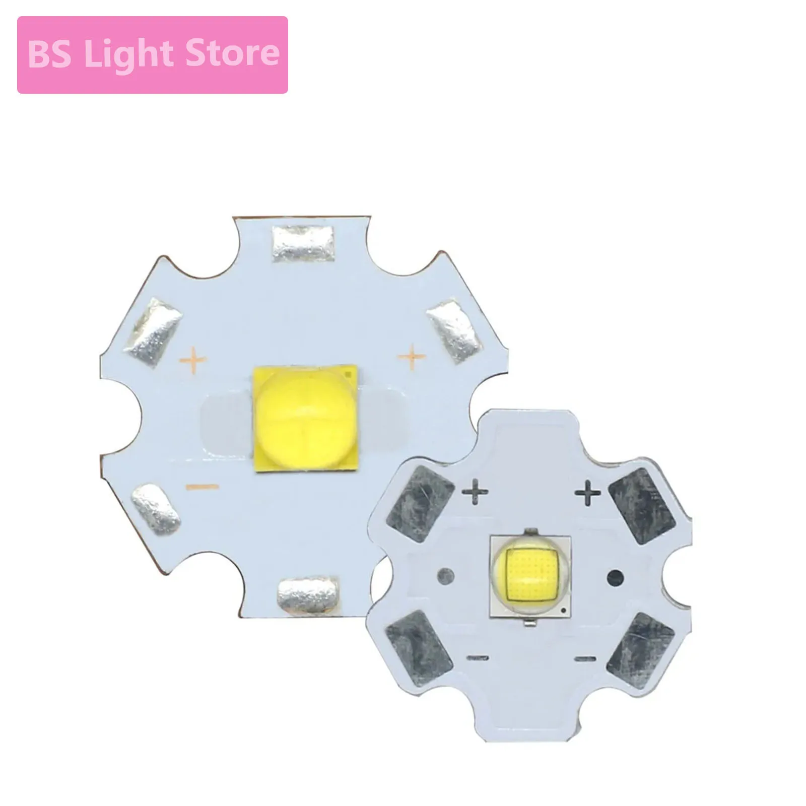 Wysoka moc LED 3W 5W 10W 18W 3535 5050 XML2 XHP50 T6 3V 6V Zimna biała lampa koralikowa DIY do latarki rowerowej latarka samochodowa wędkarska