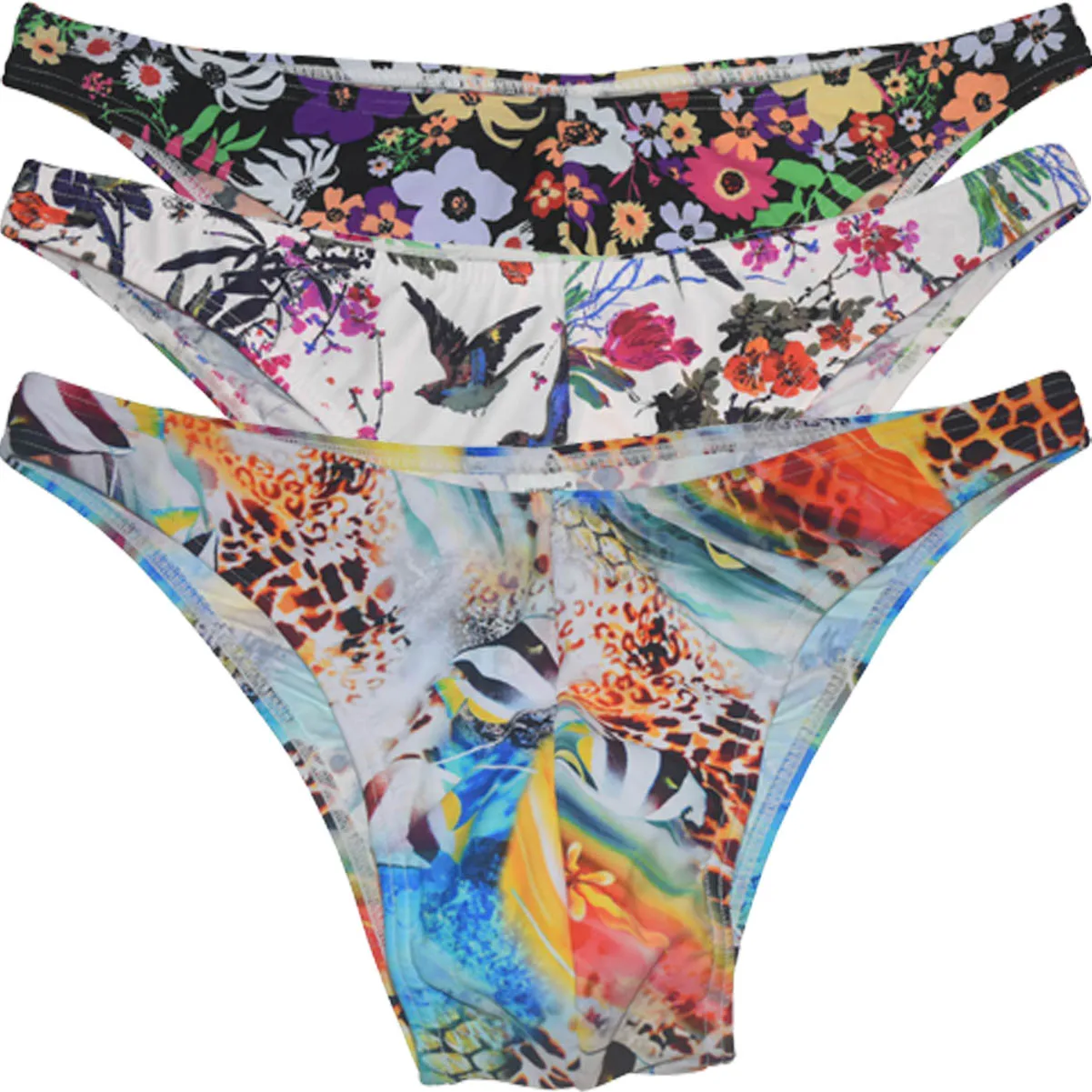 

Sexy Bikini Brief Men's Underwear Slip Pouch Beach Briefs Micro Shorts Low Cut Bodybuilding Physique Posing Stretchy Sunbathing