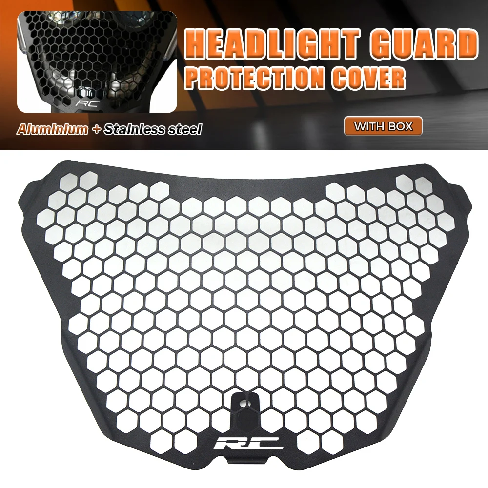 

RC125 RC200 Motorcycle Headlight Guard Cover Protection Grill For RC 390 RC390 2014 2015 2016 2017 2018 2019 2020 2021