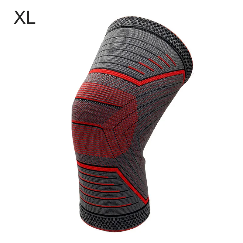 Elastic Nylon Knee Support Braces, Respirável Compressão Knee Pad, Protetor de Esportes, Fitness, Corrida, Ciclismo, 1 Pc, 2Pcs