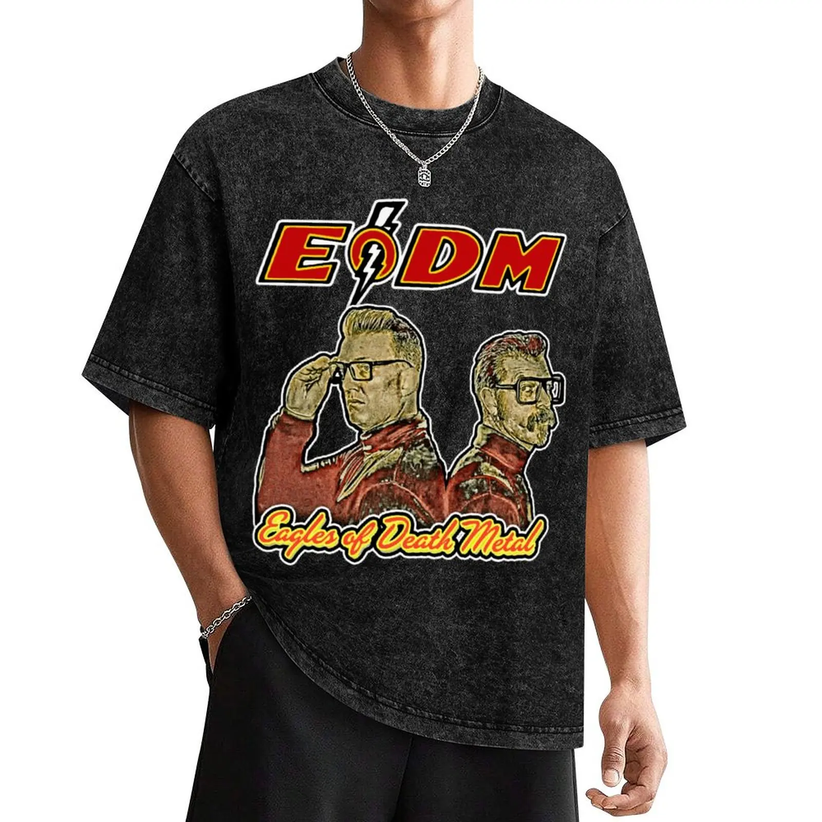 

Eagles Of Death Metal T-Shirt graphic tee shirt blue lock graphics tee shirts for men