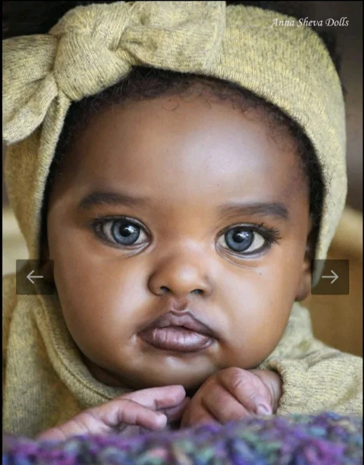 

EGO Reborn Doll 22inches Offering 2Options Styles Chantal Already Details Painted Completed
