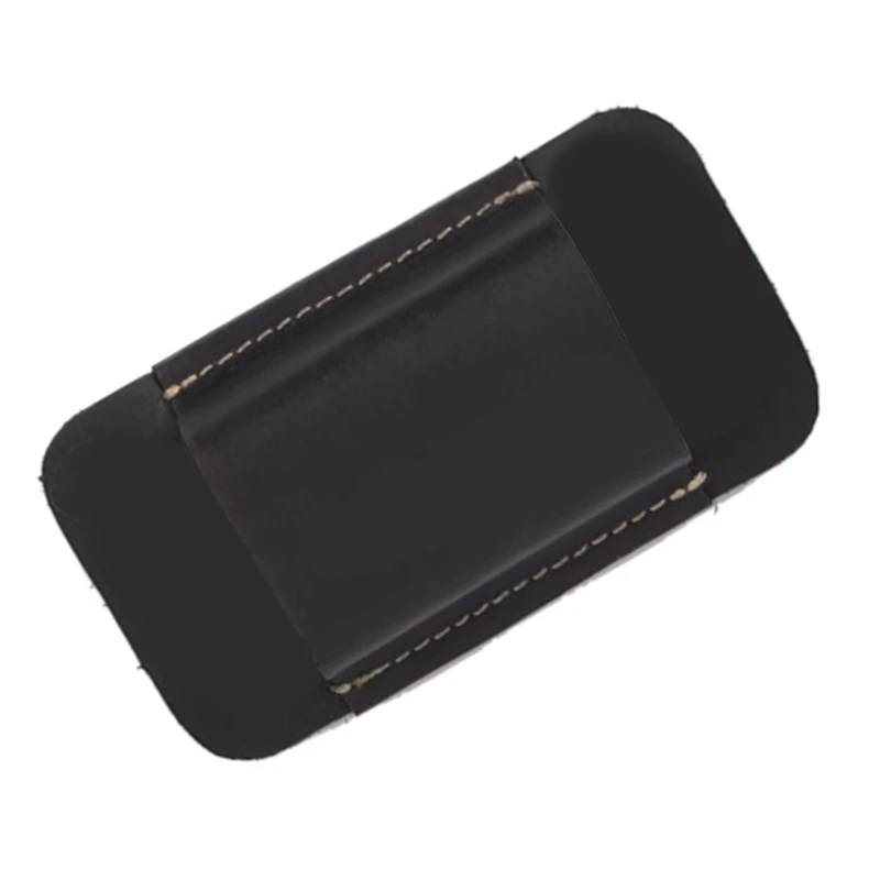 Bainha para facas couro real 5 polegadas, facas bolso dobráveis, bainhas, coldres, f1cd