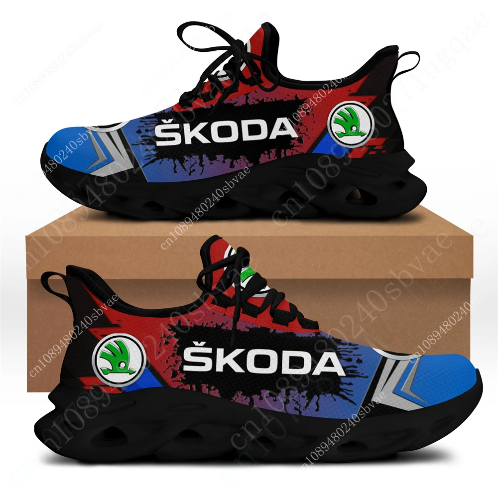 Skoda Sports Shoes Men Women Big Size Sneakers Casual Running Shoes Unisex Tennis Lightweight Comfortable Custom Made Sneakers