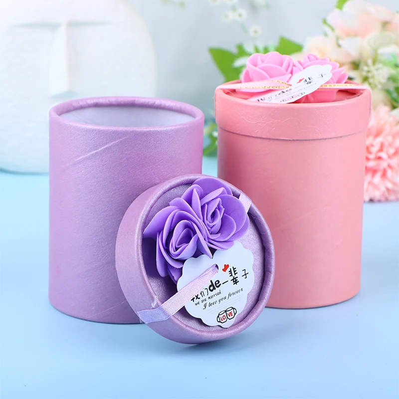 1 Pc Round Flower Paper Box Gift Box Candy Party Wedding Favors Candy Gift Boxes