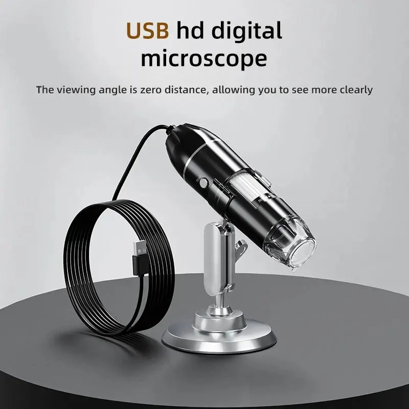 1600X Digital Microscope Camera 3in1 C Type USB Portable Electron For Soldering LED Magnifier Mobile Phone Repairing