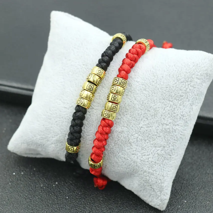 Tibetan Buddhist Rope Woven Bracelet Men Red Thread Charm Couple Friendship Bracelets For Women Girl Jewelry Buddha Pulseira