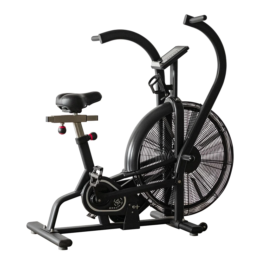 Commercial Indoor Cycling Air Bike with Chain/Belt Drive LED Display Gym Use Wholesale view 3