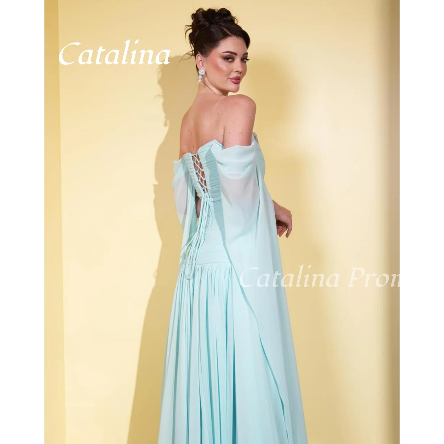 

Вечерние платья Саудовской Аравии, свадебные платья с открытыми плечами и блестками, расшитые бисером платья для выпускного вечера без рукавов, женские по индивидуальному заказу 2026