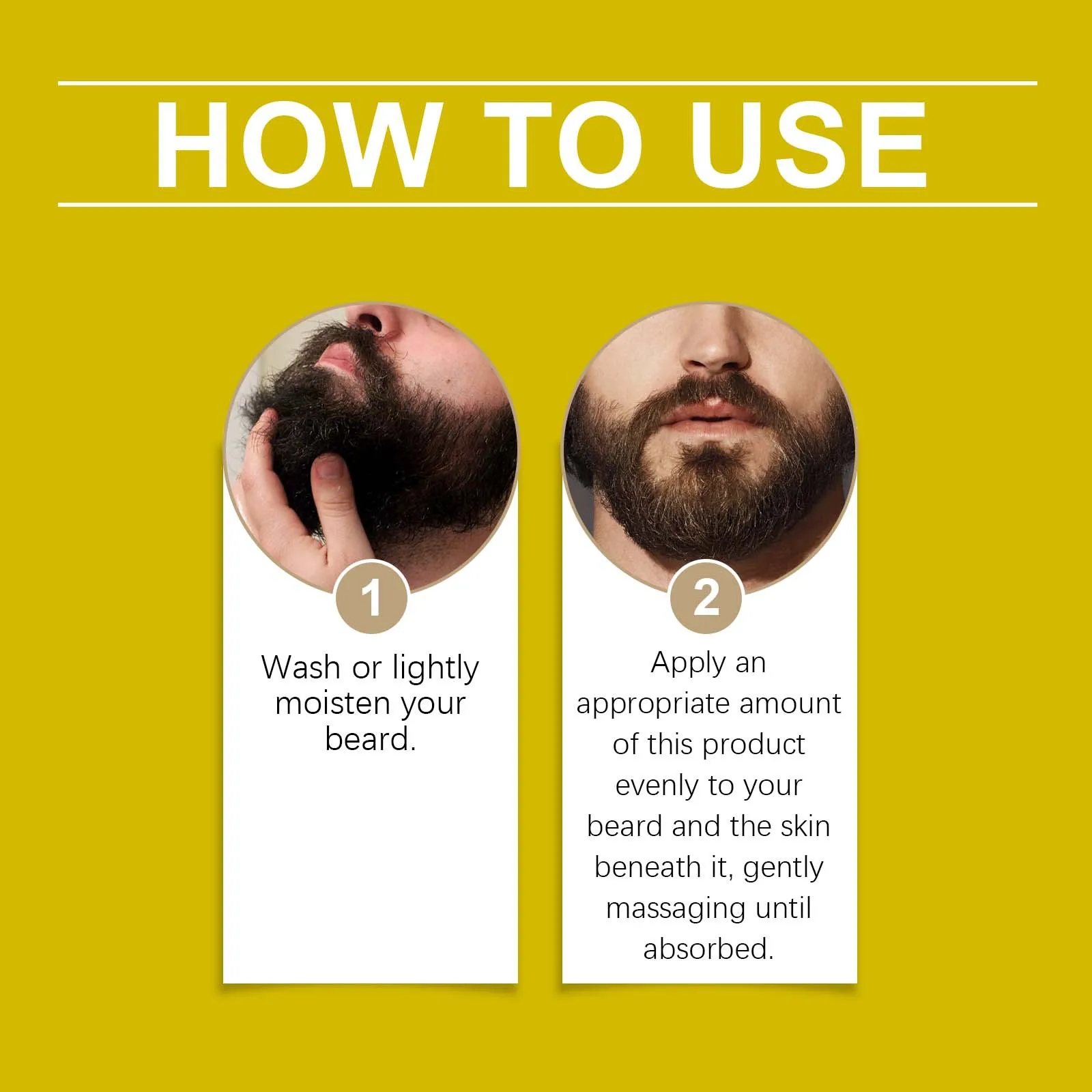 Balsem Perawatan Jenggot East Moon Man, Melembutkan Tahan Lama, Tidak Mengiritasi, Mengontrol Minyak, Meningkatkan Kemulusan, Menawan, Krim Perawatan Pertumbuhan Jenggot