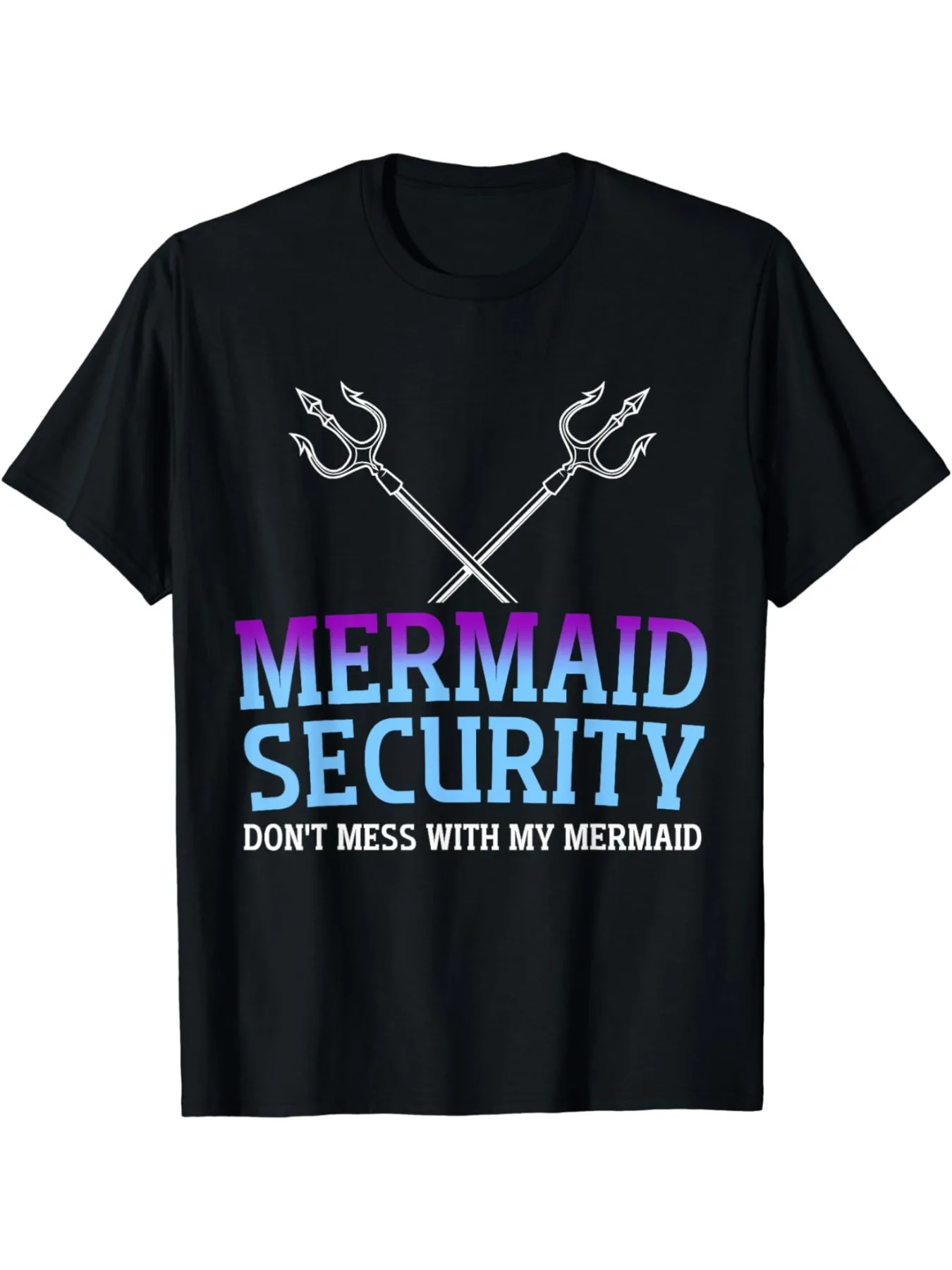 Mermaid Dad Birthday T-Shirt | 100% Cotton Men's Tee | Perfect Father's Day Gift for Merdad